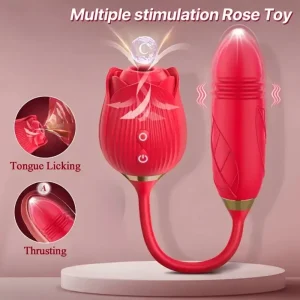 Vibromasseur anal 3 en 1 pour point G