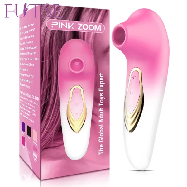 vibromasseur puissant pour clitoris rose