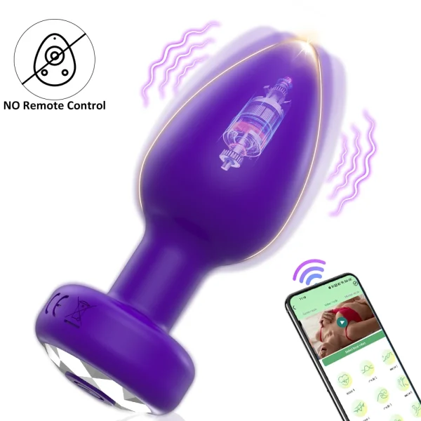 Plug anal étanche et rechargeable