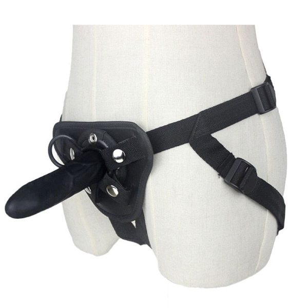 gode ceinture mixte silicone
