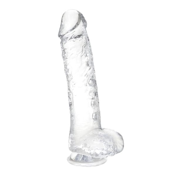 gode réaliste transparent