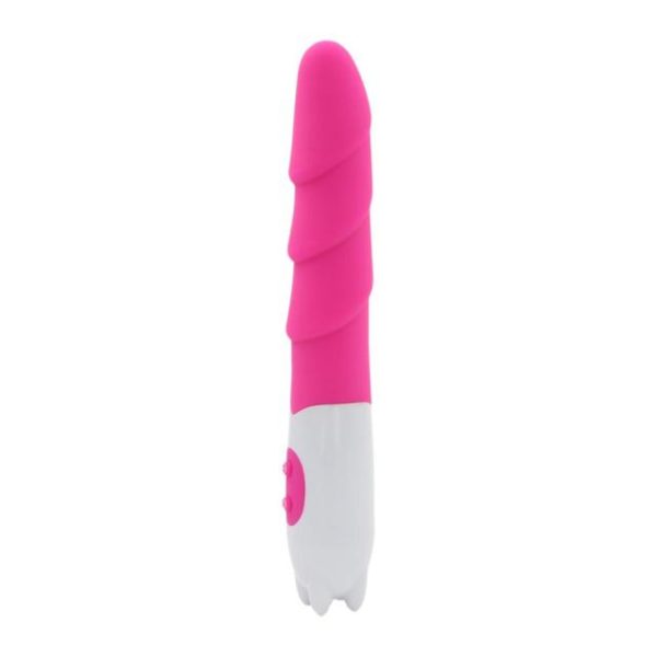 gode vibrant rose long et fin