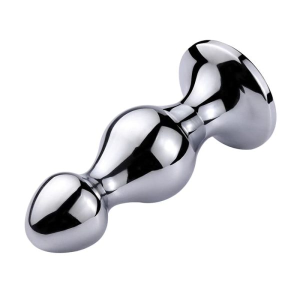 plug anal boule XXL métal