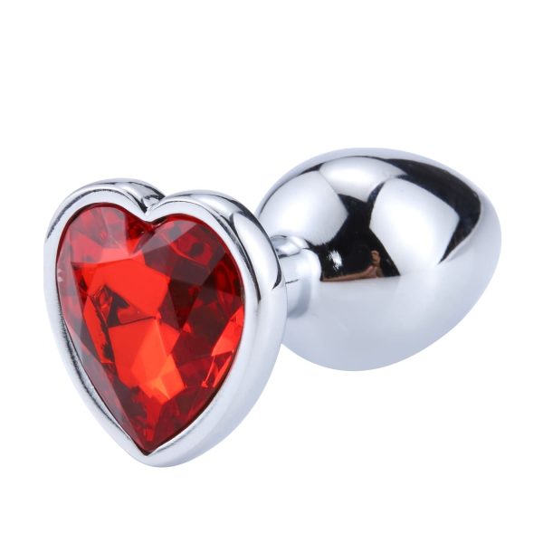 Plug Anal Coeur Rouge
