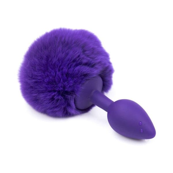 plug anal lapin silicone avec fourrure