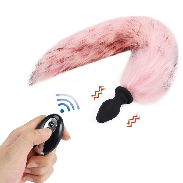Plug Queue de Chat Vibrant en action