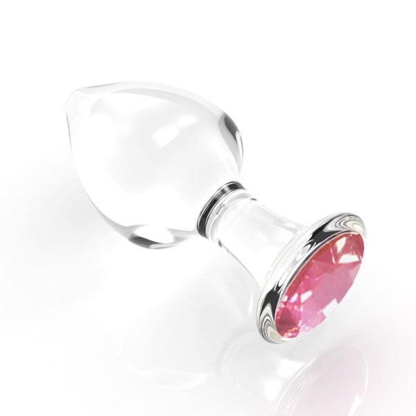 plug anal bijou verre