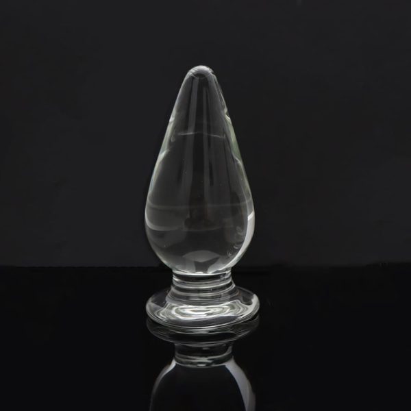 plug anal en verre large