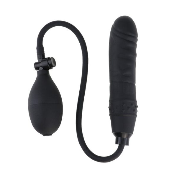 gode gonflable noir